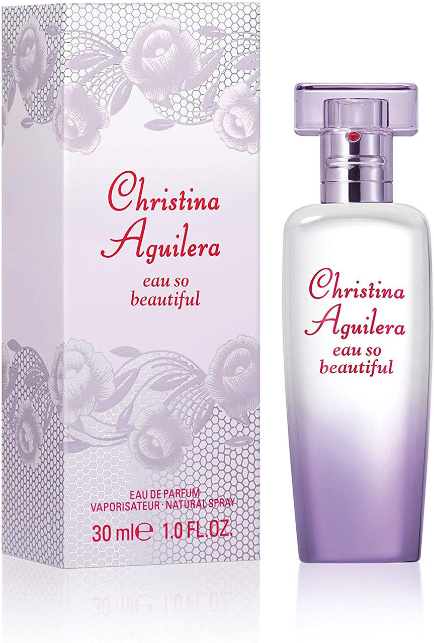 CHRISTINA AGUILERA EAU SO BEAUTIFUL 1 OZ EAU DE PARFUM SPRAY FOR WOMEN