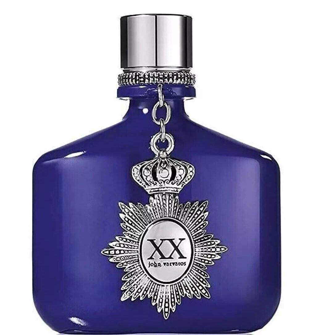 JOHN VARVATOS XX INDIGO TESTER 4.2 EAU DE TOILETTE SPRAY FOR MEN