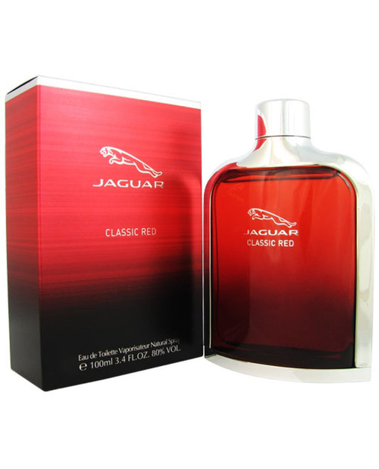 JAGUAR CLASSIC RED 3.4 EAU DE TOILETTE SPRAY FOR MEN