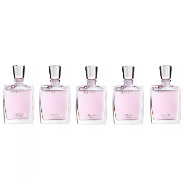 LANCOME MIRACLE 5 PCS MINI SET FOR WOMEN: MIRACLE 5 X 0.16 OZ EAU DE PARFUM SPLASH